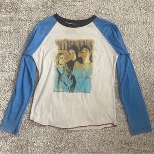 ROWDY SPROUT NIRVANA LONG SLEEVE BAND TEE